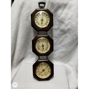 Springfield Manchester Weather Station Thermometer Barometer Hygrometer USA ASIS